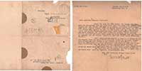 Brief von Irene von Basse vom 6. September 1945