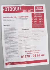 Titelseite Fotoquiz vor Ort Titelseite Fotoquiz vor Ort